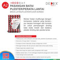 Gambar Semen Instan DEMIX A2 Mortar Perekat bata merah batako plester Lantai dari Sadar Jaya Maju undefined 2 Tokopedia