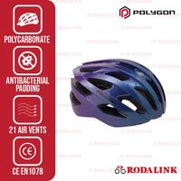 Gambar Polygon Helm Sepeda Road Bike Axel | Helm Sepeda Balap - Red, L dari Rodalink Indonesia undefined 1 Tokopedia