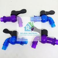 Gambar Kran Tembok Lotus Transparant Engkol Jempol 1 per 2 KD84 dari REJEKI MATRIAL undefined 2 Tokopedia