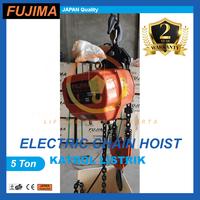 Gambar Electric Chain Hoist 5 Ton x 6 meter FUJIMA Japan dari Lifting Crane Jakarta undefined 3 Tokopedia