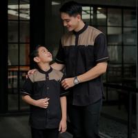 Gambar Koko Couple Ayah Anak Mode Kemko Setelan Pakaian Muslim Keluarga - maron Dewasa, M dari Gudangclothing.id undefined 1 Tokopedia