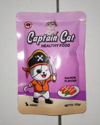 Gambar Captain Cat 85 gram - Adult Salmon - Makanan kucing basah dari memangpetshop undefined 3 Tokopedia