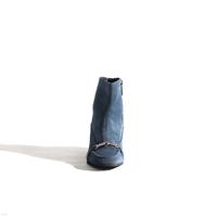 Gambar M&T sepatu boots wanita vienna premium cow leather - Biru, 36 dari M&T Indonesia undefined 4 Tokopedia