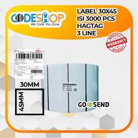Gambar Stiker Label Hang Tag Price 30 x 45 / 30x45 mm / 30x45mm Lubang Gun dari Codeshop Surabaya Barat undefined 4 Tokopedia