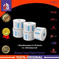 Gambar Tisu Leher Besar Barbershop Neck Paper Alat Cukur Pangkas Rambut Salon - Hitam dari HilleryOctamall undefined 3 Tokopedia