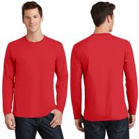 Gambar Kaos Lengan Panjang Polos Warna Merah Pria dan Wanita O neck Katun - Merah, XXL dari MastahFashion undefined 1 Tokopedia