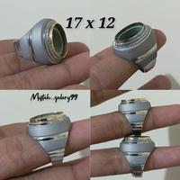 Gambar Ring emban cincin monel handmade 17x12 - Lis kuning, 6 dari Miftah Galery99 undefined 1 Tokopedia