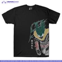 Gambar T-shirt Kaos Anime My Hero Academia - Izuku Midoriya " Dark Deku " - Hijau, S - MEDIUM dari Waifuku Japan undefined 2 Tokopedia
