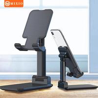 Gambar MIXIO BM-W07 Liftable Foldable Phone Holder Stand HP di Meja Folding - Hitam dari MIXIO undefined 2 Tokopedia