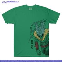 Gambar T-shirt Kaos Anime My Hero Academia - Izuku Midoriya " Dark Deku " - Hijau, S - MEDIUM dari Waifuku Japan undefined 1 Tokopedia