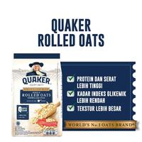 Gambar QUAKER ROLLED OAT 800 GRAM dari Wisata Kuliner WestSumatera undefined 3 Tokopedia