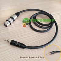 Gambar Kabel XLR Female to 3.5 mm stereo 1 meter dari Devin Ltd undefined 1 Tokopedia