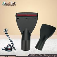 Gambar 32/35mm Kepala Vacum Cleaner Pengganti Sparepart Untuk Penyedot Debu - Hitam dari Abeeing undefined 1 Tokopedia
