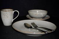 Gambar BOWL KERAMIK/ BOWL UNIVERSE GREY 15CM dari Artonthetable undefined 3 Tokopedia