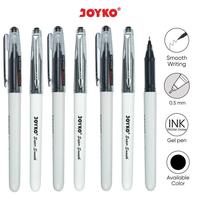 Gambar Pulpen Joyko Arrow Gel Pen Super Smooth 0.5 mm Tinta Hitam Pena dari Kyoute Store undefined 3 Tokopedia