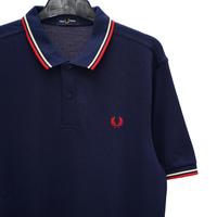 Gambar FRED PERRY Navy Yellow Red Line Polo Shirt Authentic / Kaos Kerah Branded FredPerry FP Original - L dari OFFBEAT&CO STORE undefined 2 Tokopedia