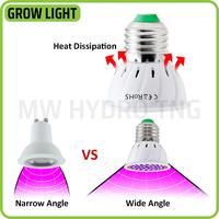 Gambar LED Plant Grow Light, 48 LED R+B, 2835 SMD, E27 - Lampu Tanaman dari MW Hydro Tangerang undefined 5 Tokopedia