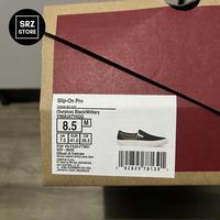 Gambar Sepatu Vans Slip-On Pro Surplus Black Military Original Second dari SRZ-STORE undefined 5 Tokopedia