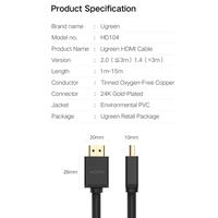 Gambar UGREEN KABEL DISPLAY - HDMI 2.0 Male to Male (10106-10108-10109-10111) dari Techno Computer Bali undefined 4 Tokopedia
