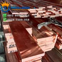 Gambar Plat Tembaga Busbar 5 mm X 80 mm X 1,7 mtr - busbar tembaga murni dari surya logam glodok undefined 2 Tokopedia