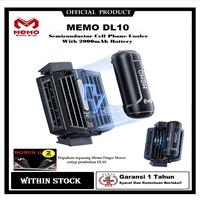 Gambar MEMO DL10 Fan Cooler Phone Cooler with Recharge Battery CoolingFan RGB - 2K Mah Batt dari MEMO GAMING STORE undefined 1 Tokopedia