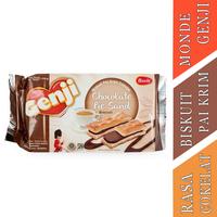 Gambar GENJI BISKUIT PAI KRIM COKELAT CHOCOLATE PIE SAND 110g dari SUPERGORUHAM undefined 3 Tokopedia