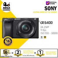 Gambar Sony Alpha a6400 Kit 16-50mm - 6400 Mirrorless Camera - Garansi Resmi - Hitam, A6400 Kit dari Megakamera undefined 2 Tokopedia