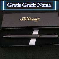 Gambar pulpen ballpoint mewah st dupont black titan exclusive gratis grafir dari importindo undefined 1 Tokopedia