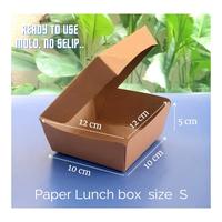 Gambar Paper Lunch Box Craft / Kotak Nasi Kertas - M, 50pcs dari Aneka Kemasan Surabaya undefined 5 Tokopedia