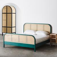 Gambar Tempat Tidur Ranjang Dipan Rotan Antik Minimalis Azkiya Furniture - 90 X 200 cm, Natural dari Aldinahome undefined 3 Tokopedia