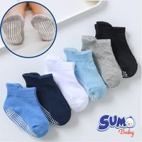 Gambar Kaos Kaki Bayi Pendek Newborn Anak Laki Laki Perempuan Anti Slip Polos - Biru Tua dari Sumo Babyy undefined 1 Tokopedia