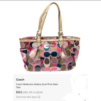 Gambar Tas Coach multicolour Preloved ku bekas second seken dari Yolandra Fashion undefined 5 Tokopedia