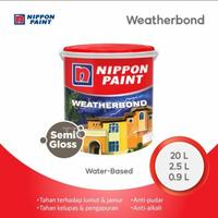 Gambar Cat Tembok Nippon Paint Weatherbond 2036D Millenium Gray - Galon - 2,5ltr dari TB. LAY JAYA undefined 1 Tokopedia