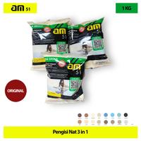 Gambar Semen Nat AM51 AM 51 | Pengisi Nat | Nat Keramik - 102S Cream dari Bocuan Plastikindo undefined 2 Tokopedia