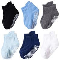 Gambar Kaos Kaki Bayi Pendek Newborn Anak Laki Laki Perempuan Anti Slip Polos - Biru Tua dari Sumo Babyy undefined 2 Tokopedia