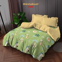 Gambar Bed Cover   Rumbai  satu set 160 Queen Kids Kintakun Dluxe Kirana Microfiber 39cm Sarung Bantal Guling Murah [KAMAR RUMAHKU] - Gala dari Kamar Rumahku undefined 1 Tokopedia