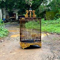 Gambar sangkar murai ukir, sangkar ukir, kandang murai ukir, sangkar murai dari MD FURNITURE SANGKAR undefined 2 Tokopedia