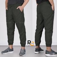 Gambar Celana Jogger Pria Training Joger Bahan Katun JGR Ukuran M-5XL Jumbo - ARMY, M dari Rasaki Cloth undefined 1 Tokopedia