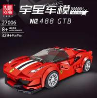 Gambar Mould King 27006 The 488 GTB Mini Sports Car Building Set 329 PCS dari Cahaya Sinar Abadi Toys undefined 1 Tokopedia