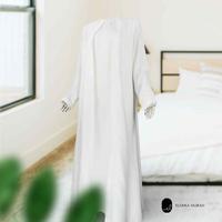 Gambar SAUDAH Abaya & Khimar Vshape - Elmika Hijrah #ayranashwa #elmikahijrah - basic NP M BW dari Ayranashwa Moslem Store undefined 4 Tokopedia
