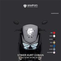 Gambar Stiker Kurt Cobain | Stiker Kaca Mobil | Stiker Motor | Anadrom 3405 - VARIAN G, 15 CM  dari anadrom undefined 2 Tokopedia