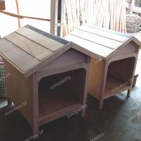 Gambar rumah kucing kayu 80x50x65 dari BUMI LESTARI IND undefined 1 Tokopedia