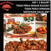 Gambar Dendeng Lambok/ Daging Cincang Balado Restu Mande Bukan Frozen Food - Sambalado 250gr dari Amaliaratrendy undefined 2 Tokopedia