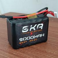 Gambar GKA Li-Ion Liion Battery batre 6S 6S3P 22.2V 9000mAh Drone FPV 100A - 10200, Memanjang dari gatotkacaaero undefined 1 Tokopedia