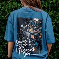Gambar Same Shit Different Day: Revolution! Tees by Space Roastery Steel Blue dari Space Roastery undefined 2 Tokopedia