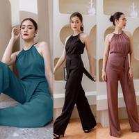 Gambar Genesis Korean One Set Vintage Import Setelan Premium Kasual Celana - Brown, All Size dari Intan Cuhuy Store undefined 4 Tokopedia