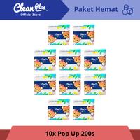 Gambar Clean Plus Facial Tissue Pop Up Beruang 200's Bundling 10 Pack dari Clean Plus Tissue undefined 1 Tokopedia