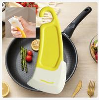 Gambar Spatula Silikon / Pembersih teflon , Kerak , Nasi  , Minyak , Makanan Alat Dapur Multifungsi Kitchenware dari Aroma Kaldi undefined 3 Tokopedia