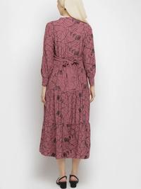 Gambar Gamis Bita wanita warna Punch Pink ukuran M, L, XL, XXL - M dari Gudang Luxury undefined 3 Tokopedia