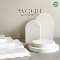 Gambar WOOD PEDESTAL - PHOTO PROPS FOTO PROP FOTO TATAKAN PRODUK ALAS FOTO - ROUND 15 dari Photoready undefined 1 Tokopedia